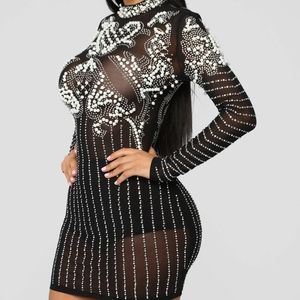 Burning love pearl dress